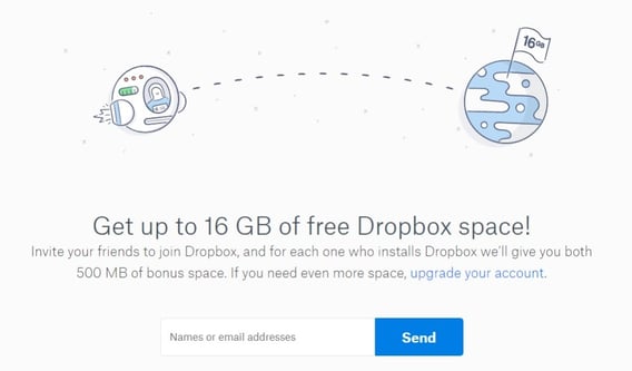 dropbox referral program