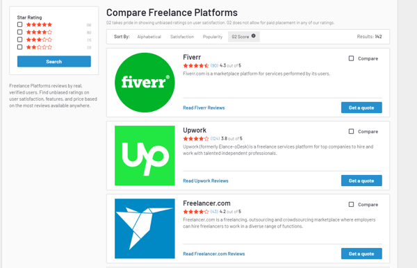 freelance platforms