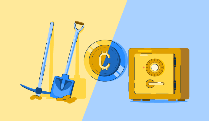 proof of work vs. proof of stake