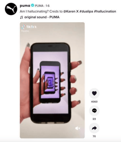 TikTok ads examples